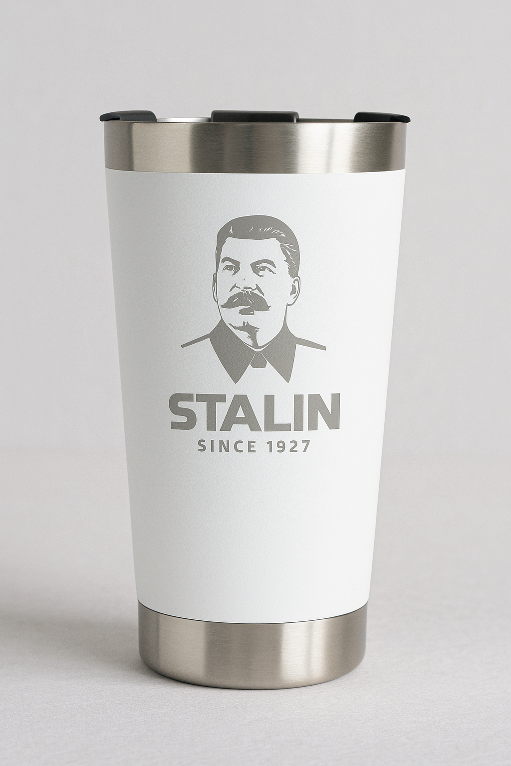 Copo Térmico Stalin 600ml com Tampa e Abridor – Aço Inox, Isolamento a Vácuo