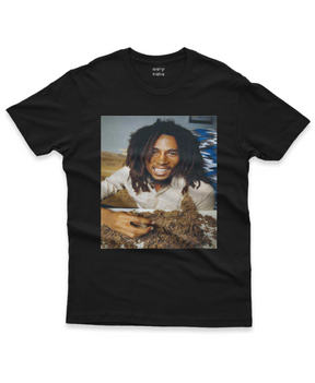 Camiseta Bob Marley Ervas - 100% Algodão Puro