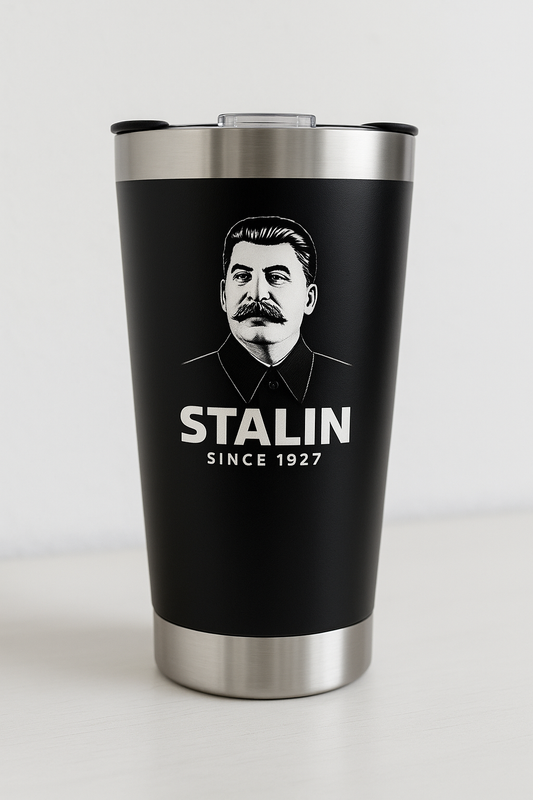 Copo Térmico Stalin 600ml com Tampa e Abridor – Aço Inox, Isolamento a Vácuo