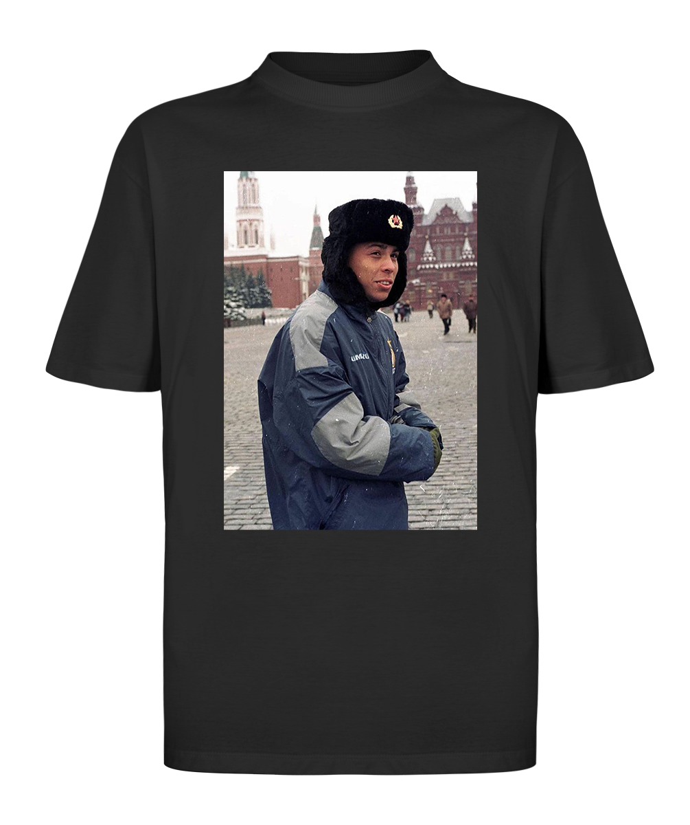 Camiseta oversized exclusiva Ronaldo Fenômeno URSS

