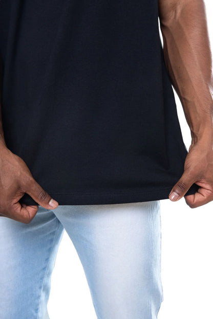 Detalhe da Camiseta Chico Science com Gola Reforçada